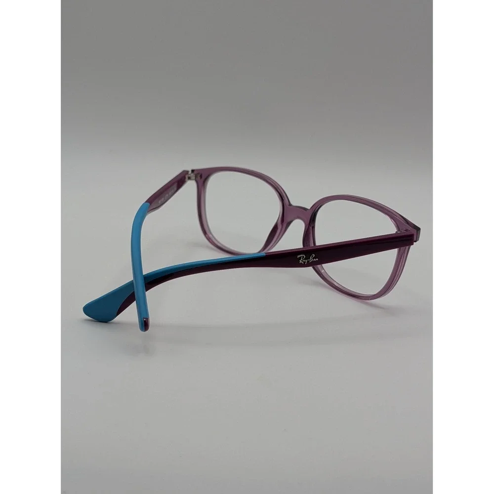 Ray-Ban RB1598 3776 Kids Eyeglass Frames Purple Teal Two-Tone 49-16-130